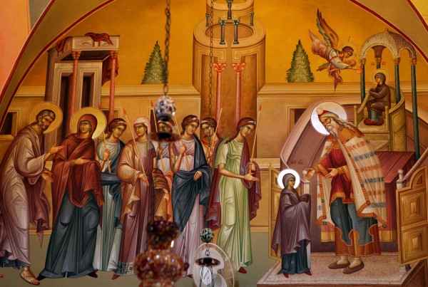 Intrarea în Biserică a Preasfintei Stăpânei noastre de Dumnezeu Născătoarea şi pururea Fecioara Maria