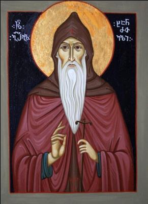 Sfântul Cuvios Grigorie Hangeli de Kanţa în Georgia (+861)