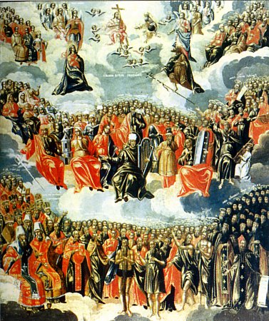 Duminica I după Cincizecime, a Tuturor Sfinților (celor de pretutindeni, din toată lumea, de la Miazănoapte la Miazăzi)