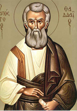 Sfântul Apostol Tadeu, unul din cei 70, provovăduitor în Edesa Siriei (I)