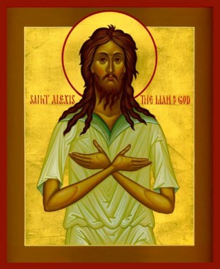 Sfântul Cuvios Alexie, omul lui Dumnezeu (411)