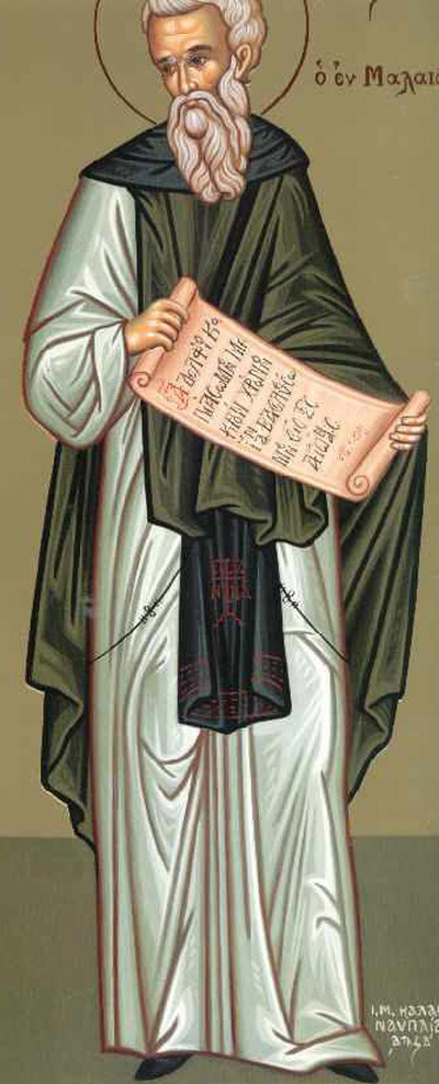 Sfântul Cuvios Gheorghe din  Muntele Maleon (IX)