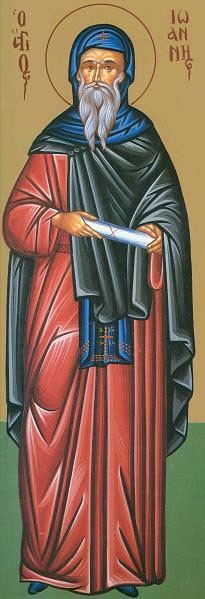 Cuviosul Ioan, ucenicul Sfântului Grigorie Decapolitul (IX)