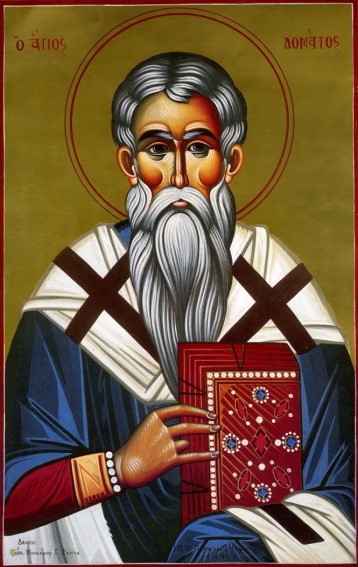 Sfântul Ierarh Donat, Episcopul Evriei (Avriei) în Albania (+387)