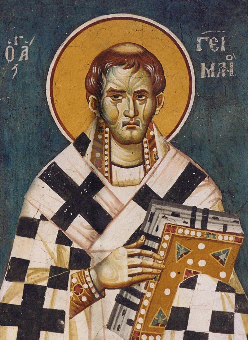 Sfântul Ierarh Gherman, Patriarhul Constantinopolului, apărător al Sfintelor Icoane (+742)