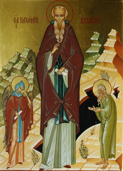 Sfântul Cuvios Pahomie cel Mare, nevoitor la Tabenisi în Egipt și întemeietor al vieţii monahale de obşte (+346)