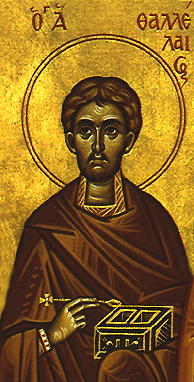 Sfântul Mucenic Talaleu din Fenicia și cei împreună cu dânsul Alexandu şi Asterie, care s-au săvârşit prin sabie în vremea împăratului Numerian (apr. 284)