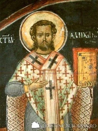 Sfântul Ierarh Mihail Mărturisitorul, Episcopul Sinadei care a pătimit pentru Sfintele Icoane în vremea împăratului Leon al V-lea Armeanul (+ 826)