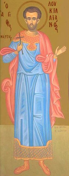 Sfinţii Mucenici Luchilian și cei împreună cu el patru prunci Ipatie, Paul, Dionisie, Claudiu şi Paula fecioară (apr. 270-275) 