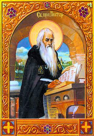 Sfântul Cuviosul Părintele nostru Nestor, Cronicarul de la Pecerska, în Peșterile din Apropiere (+1114)
