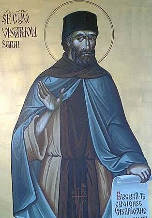 Sfântul Visarion Sarai, Mărturisitorul (în România)(+1745)