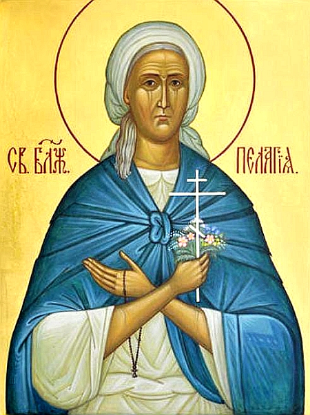 Sfânta Cuvioasă Pelaghia (Serebrennikova), nebună pentru Hristos de la Mănăstirea Diveevo din Rusia (+1884)