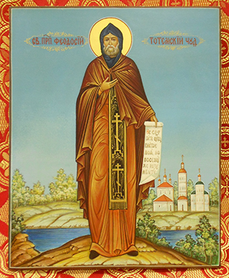 Sfântul Cuvios Teodosie de Totma (Totemski) în Rusia, egumenul (+1568)