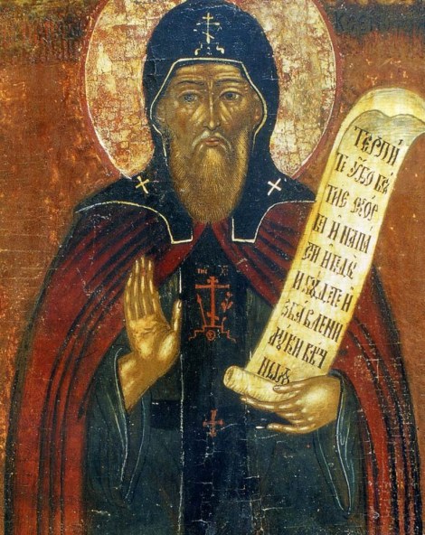 Sfântul Xenofont întemeietorul Mănăstirii Robeika din Novgorod în Rusia (+1262)