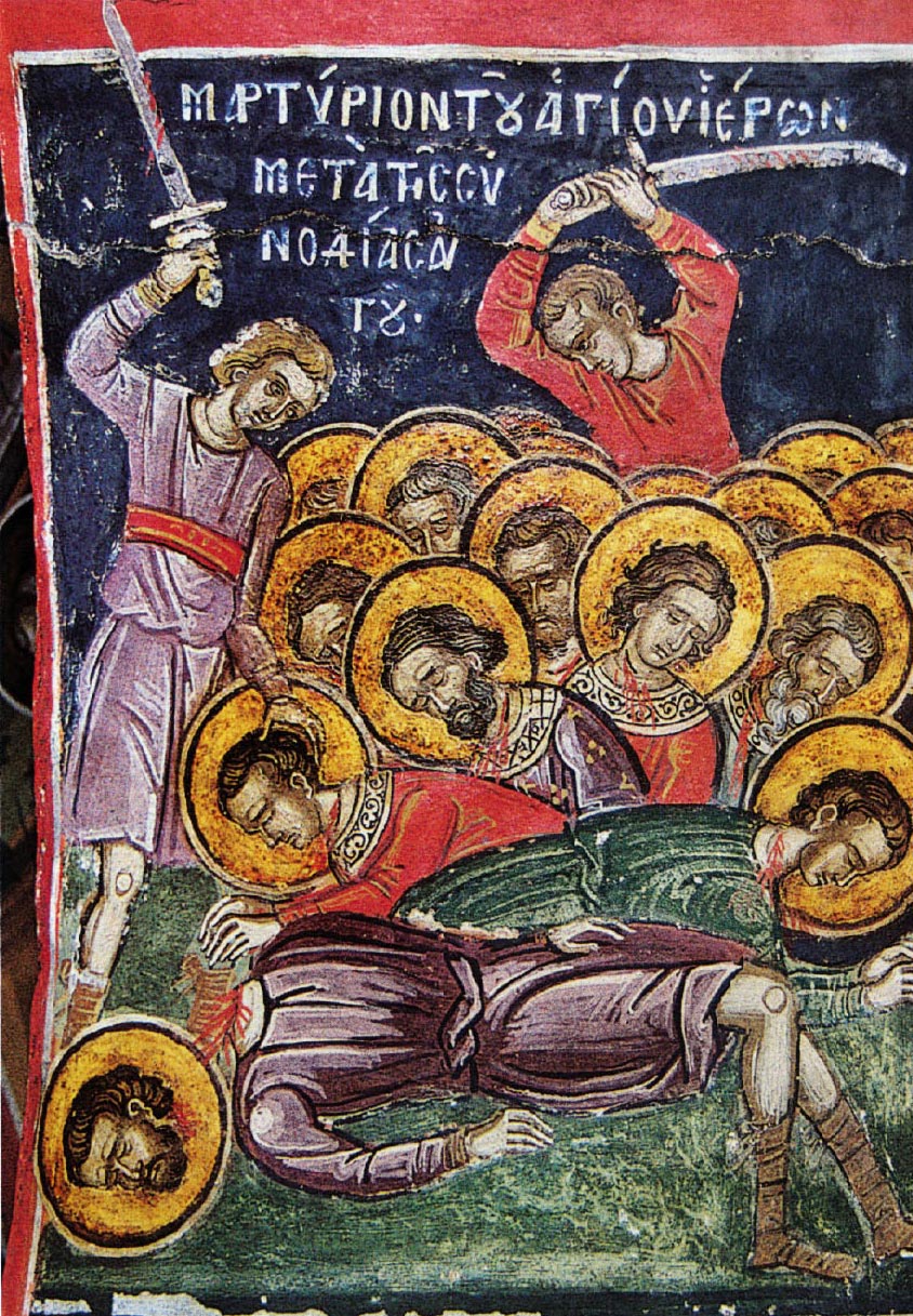 Sfântul Mucenic Ieron din Meletina, dimpreună cu alți 33 de Mucenici, care au mărturisit împreună cu dânsul (III)