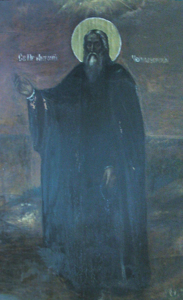 Sfântul Cuvios Antonie, întemeietorul Mănăstirii Maicii Domnului din Cernozersk (Lacul Negru) în Rusia (XVI)
