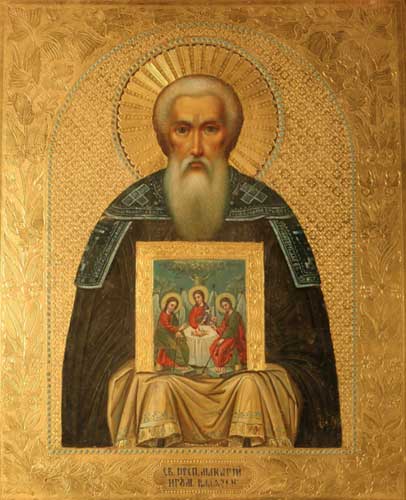 Sfântul Cuvios Macarie, făcătorul de minuni, egumenul de la Kaleazin, Tver în Rusia (1483)