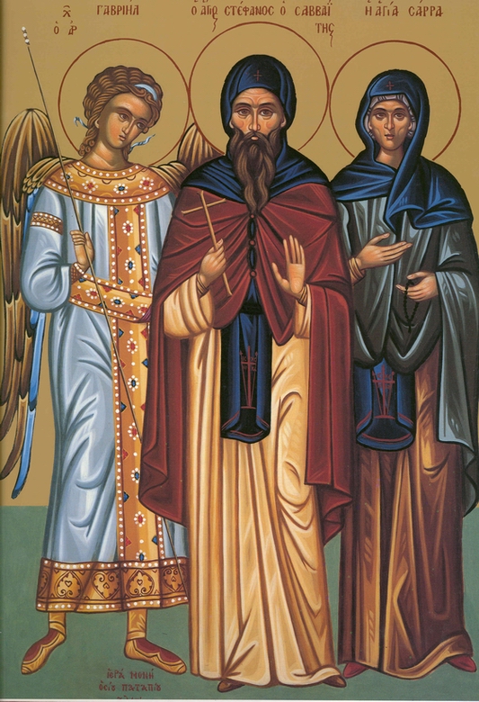 Sfântul Cuvios Ştefan Savaitul, nepotul Sfântului Ioan Damaschin (+794)