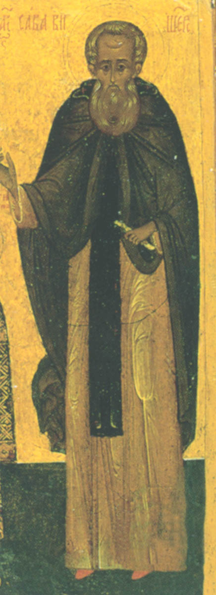 Sfântul Cuvios Sava de la Vișer, Novgorod (1461)