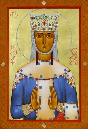 Cuvioasa Tamara, Împărăteasa Georgiei (1213)