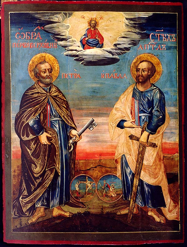 Sfinţii Apostoli Petru şi Pavel, Mucenici sub Nero (65-68)
