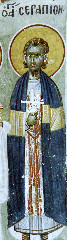 Sfântul Mucenic Serapion, care a pătimit în timpul împăratului Sever (+205)