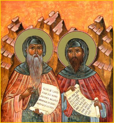 Sfinții Cuvioși: Varsanufie cel Mare și Ioan „Proorocul”, ucenicul său, nevoitori în Mănăstirea Avei Serida din Gaza și scriitori filocalici (VI)