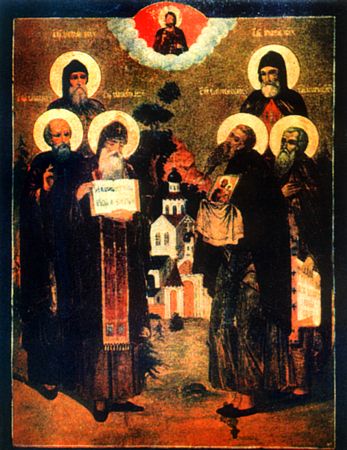 Cuvioșii Eufrosin de la Pskov, Savva Krâpețkii, Dositei de la Verhneostrov, Ilarion de la Pskovoiezersk, Serapion de la Spasoeleazarov, Ignatie de la Pskov.